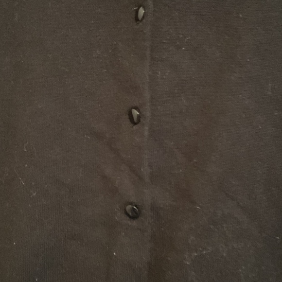 #162 Cyrus Black Women's Cardigan 3/4 sleeve Sz medium ptp 20 - Picture 3 of 6